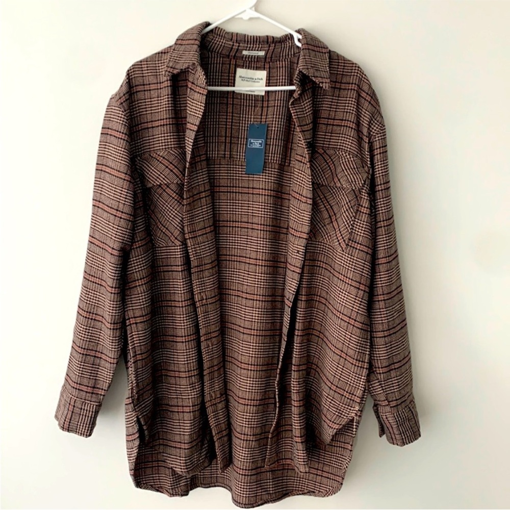 Abercrombie & Fitch flannel Plaid Shirt